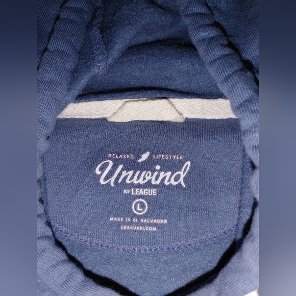 Comfy Blue Hoodie - Picture 4 of 6